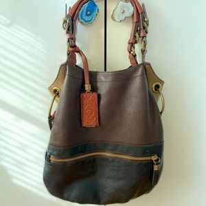 EUC Oryany Sydney leather bag coffee